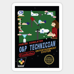 FABLAB Simulator - O&P Technician: The Game Sticker